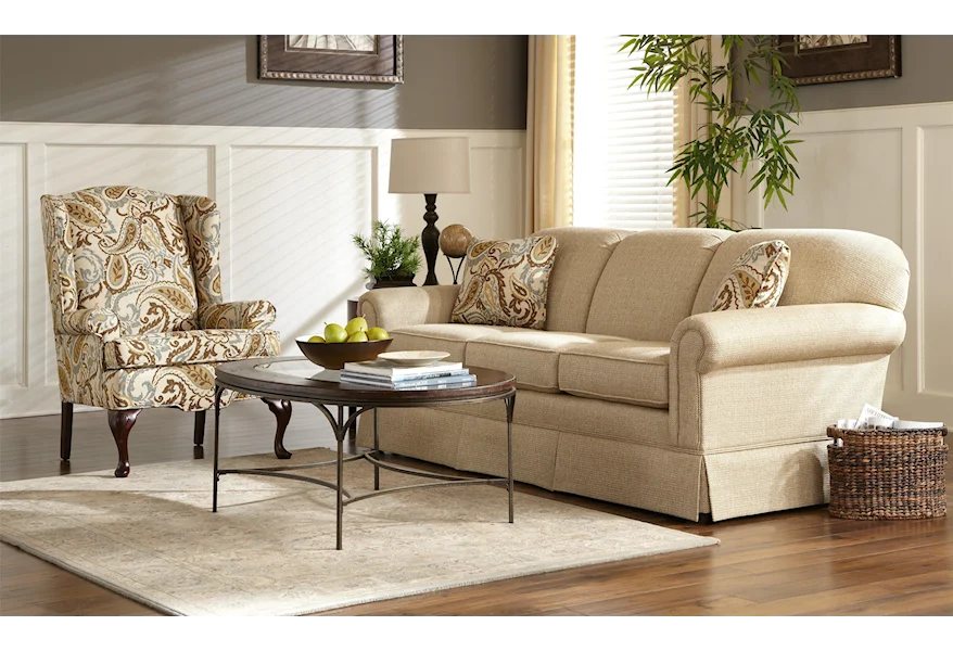 4200 Stationary Living Room Group by Craftmaster at Esprit Decor Home Furnishings